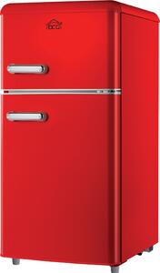 DCG Frigorifero Doppia Porta Capacit 100 Litri Classe energetica E Raffreddamento Statico colore Rosso - MF100RCDP