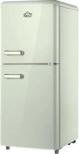 DCG Frigorifero Doppia Porta Capacit 110 Litri Classe energetica E Raffreddamento Statico colore Crema - MF110CCDP