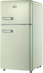 DCG Frigorifero Doppia Porta Capacit 100 Litri Classe energetica E Raffreddamento Statico colore Crema - MF100CCDP