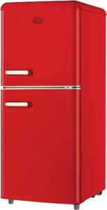 DCG Frigorifero Doppia Porta Capacit 110 Litri Classe energetica E Raffreddamento Statico colore Rosso - MF110RCDP