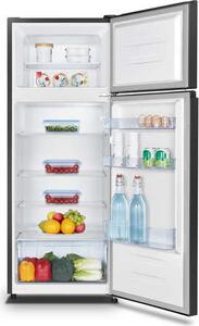 Hisense Frigorifero Doppia Porta Capacit 206 Litri Classe energetica E Raffreddamento Statico colore Nero - RT267D4ABE