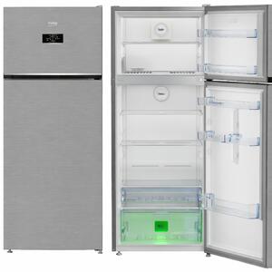 Beko Frigorifero Doppia Porta Capacit 406 Litri Classe energetica E Raffreddamento No Frost colore Argento - RDNG455E40XBN