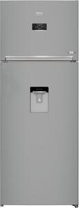Beko Frigorifero Doppia Porta Capacit 455 Litri Classe energetica E Raffreddamento No Frost colore Argento - RDNE455E40DSN