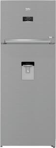 Beko Frigorifero Doppia Porta Capacit 455 Litri Classe energetica E Raffreddamento No Frost colore Metal Look - RDNE455E40DXBN