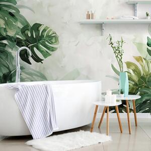 Carta da parati – Monstera acquerello