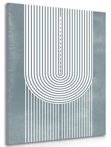 Stampa su tela – Arcobaleno boho Mid-Century