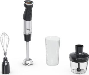 Moulinex Frullatore a Immersione Minipimer Potenza 1000W con Bicchiere e Frusta colore Nero Quickchef+ - DD673810