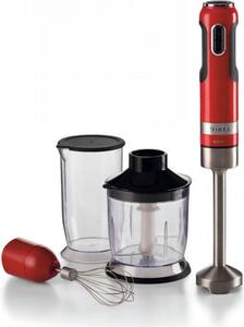 Ariete Frullatore a Immesione Potenza 1000W Capacit 0,7 Litri 10 Velocit colore Rosso Moderna 602 - 00C060200AR0