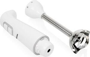 TRISTAR Frullatore a Immersione Minipimer Potenza 350 Watt Lame in Acciaio Inox con Accessori colore Bianco - MX4881