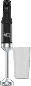Black & Decker Frullatore ad Immersione 1500W con Impugnatura Morbida e Lama Estraibile colore Nero/Inox - BXHB1501E