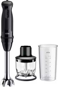 Braun Frullatore a Immersione Minipimer Potenza 900 Watt Bicchiere 600 ml senza BPA - MultiQuick