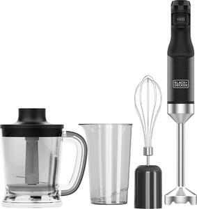 Black & Decker Frullatore ad Immersione Minipimer 1500 watt + Accessori - BXHBA1501E