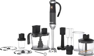 SENCOR Frullatore ad Immersione Minipimer Multifunzione 10 in 1 Potenza 1500 Watt Tecnologia QuadBlade in Titanio Velocit Continua con Accessori c
