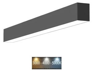 Sinclair LSM 12-20CCT - Plafoniera LED LSM LED/20W/230V 60 cm nero