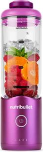 NutriBullet Frullatore con Bicchiere Capacit 0,60 Litri Lame in Acciaio colore Viola Flex - NBP013VT
