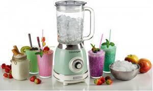 Ariete Frullatore con Bicchiere Capacit 1,5 litri Potenza 1000 watt Lame in Acciaio Inox Bicchiere graduato colore Verde - 0583/04