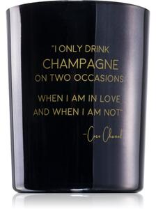 My Flame Warm Cashmere I Only Drink Champagne On Two Occasions candela profumata 10x12 cm