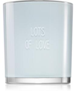 My Flame Amber's Secret Lots Of Love candela profumata 8x9 cm