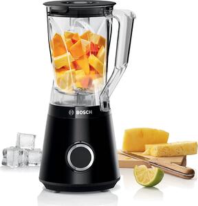 Bosch Frullatore con Bicchiere Capacit 1.5 litri Potenza 1200 watt colore Nero - MMB6141B Serie 4