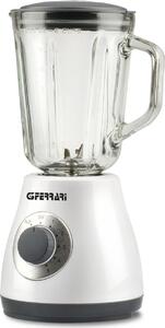 G3 Ferrari Frullatore con Bicchiere Capacit 1.5 Litri Potenza 400 Watt 5 Velocit + Funzione Pulse colore Bianco - G20091