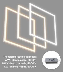Pannello LED a Cornice 60x60 44W, CCT, 130lm/W, No Flickering - PHILIPS CertaDrive Colore Bianco Variabile CCT