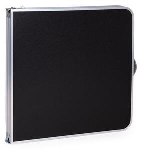 Tavolo pieghevole per catering 119,5x60 cm nero