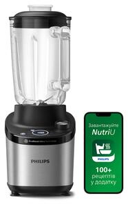 Philips Frullatore con Bicchiere Capacit 2 Litri Potenza 1500W colore Nero/Metallo Serie 7000 - HR3760/00
