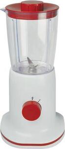 Zephir Frullatore con bicchiere Capacit in litri 0,5 Potenza 300 Watt Lama in acciaio inox 1 Livello di velocit colore Rosso / Bianco - ZHC479