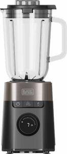 Black & Decker Frullatore con Bicchiere Potenza 1200 Watt 8 Velocit Capacit 2,2 Litri colore Nero/Argento - BXJB1201E