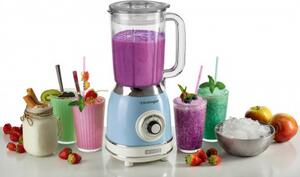 Ariete Frullatore con Bicchiere Potenza 1000 watt Capacit 1.5 Litri Lama in Acciaio colore Celeste - 00C058305AR0