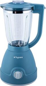 Tognana Frullatore con Bicchiere Tritaghiaccio Capacit 1.5 Litri Potenza 1000 Watt 2 Velocit + Pulse colore Blu - D2DFU03IRZU Iridea