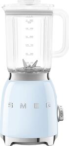 Smeg Frullatore con Bicchiere1,5 Litri Potenza 800 watt Tritaghiaccio colore Azzurro - BLF03PBEU 50's Style