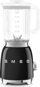 Smeg Frullatore da Tavolo con Bicchiere 1,5 Litri Potenza 800 Watt colore Nero - BLF03BLEU 50's Style