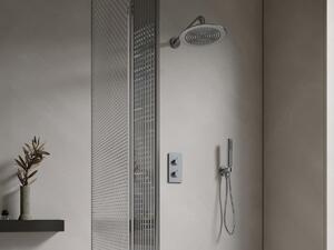 Set doccia da incasso con miscelatore termostatico Nichel spazzolato - TIMAVO