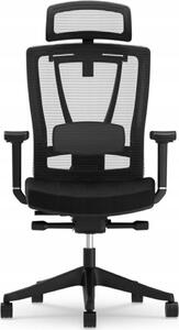 Sedia da ufficio ergonomica BS14B, nera
