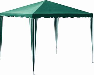 Giardini del Re Gazebo da Giardino 2x2 mt in Acciaio/Tessuto colore Verde