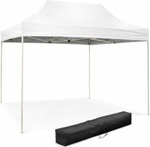 Divina Garden Gazebo da Giardino 3x2 mt Pieghevole in Acciaio/Tessuto con Protezione raggi UV colore Bianco