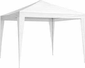 Brixo Gazebo da Giardino 3x3 mt in Acciaio/Tessuto colore Bianco - Oasis