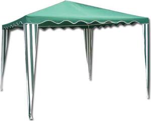Giardini del Re Gazebo da Giardino 3x3 mt in Acciaio/Tessuto colore Verde
