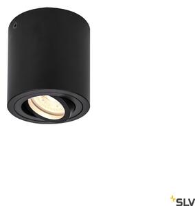 Triledo Single CL spot a soffitto rotondo Ø8,5 cm nero GU10