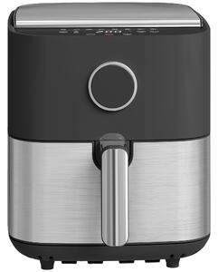 HOMCOM Friggitrice ad Aria da 8L, Air Fryer 1700W con 8 Programmi e Circolazione Aria Calda a 360°, Display LED, Nero | Aosom Italy