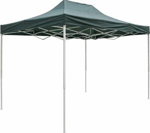 VivaGarden Gazebo da Giardino 3x4 mt Pieghevole in Acciaio/Tessuto colore Verde - Rocky