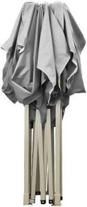 Divina Garden Gazebo da Giardino 3x4 mt Pieghevole in Acciaio/Tessuto con Protezione raggi UV colore Bianco