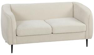 HOMCOM Divano Moderno 2 posti da Salotto con Cuscino Spesso e Seduta Ampia Imbottita, 160x76x72 cm, Beige | Aosom Italy