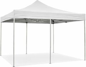 Divina Garden Gazebo da Giardino 6x3 mt Pieghevole in Acciaio/Tessuto con Protezione raggi UV colore Bianco