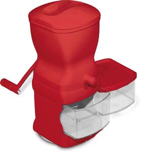 GHIDINI Grattugia a rullo Easy Acea con cassetto chiusura ermetica Colori Assortiti - 2512