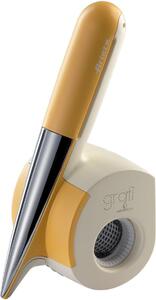 Ariete Grattugia elettrica Ricaricabile Formaggio Pane secco Frutta secca 2 Rulli Grattugia e Scaglie Lavabile - 0457/00 Grat Waterproof