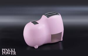 REBER Grattugia elettrica Potenza 140 Watt Funzionamento continuo colore Rosa - 9250 RS Fido Pinkki Power