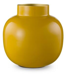 Pip Studio Amsterdam Vaso Metal Round 25 cm (4 Colori) Yellow
