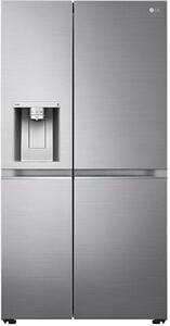 Lg GSLV90PZAD Frigorifero Americano Side by Side Capacit 635 Litri Classe energetica D Raffreddamento No Frost colore Silver